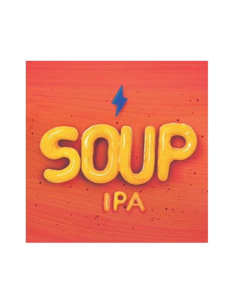 Etiqueta Cerveza Garage Soup IPA