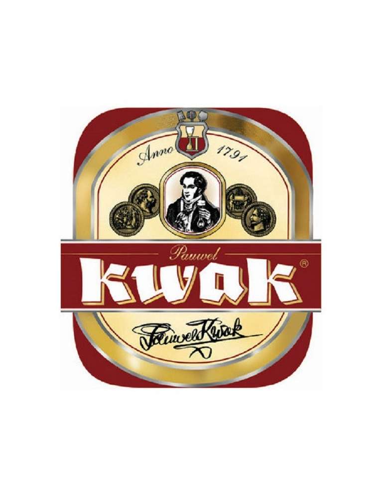 Etiqueta Cerveza kwak 33cl