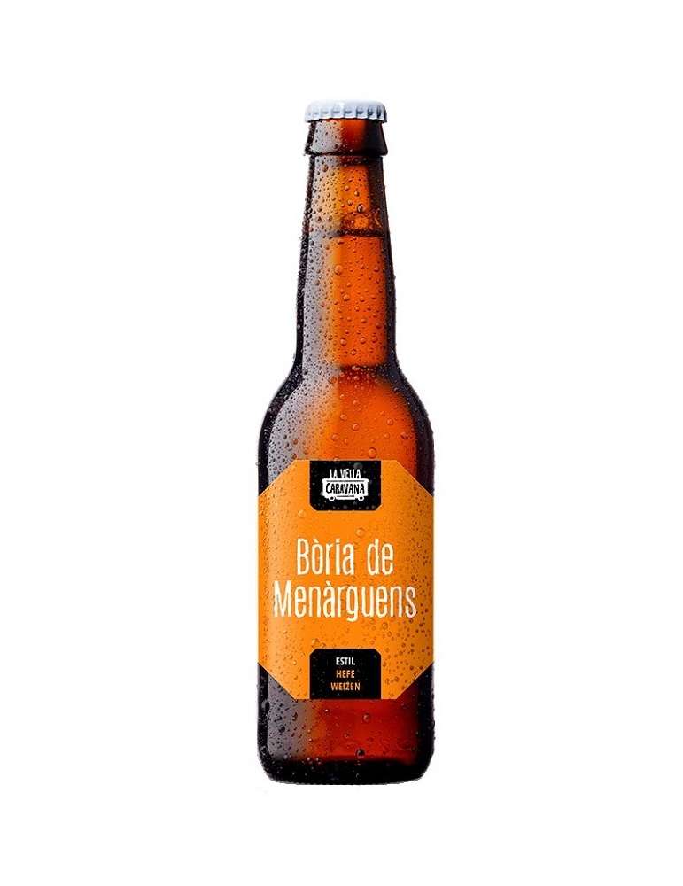 Cervesa Bòria de Menàrguens 33cl de La Vella Caravana