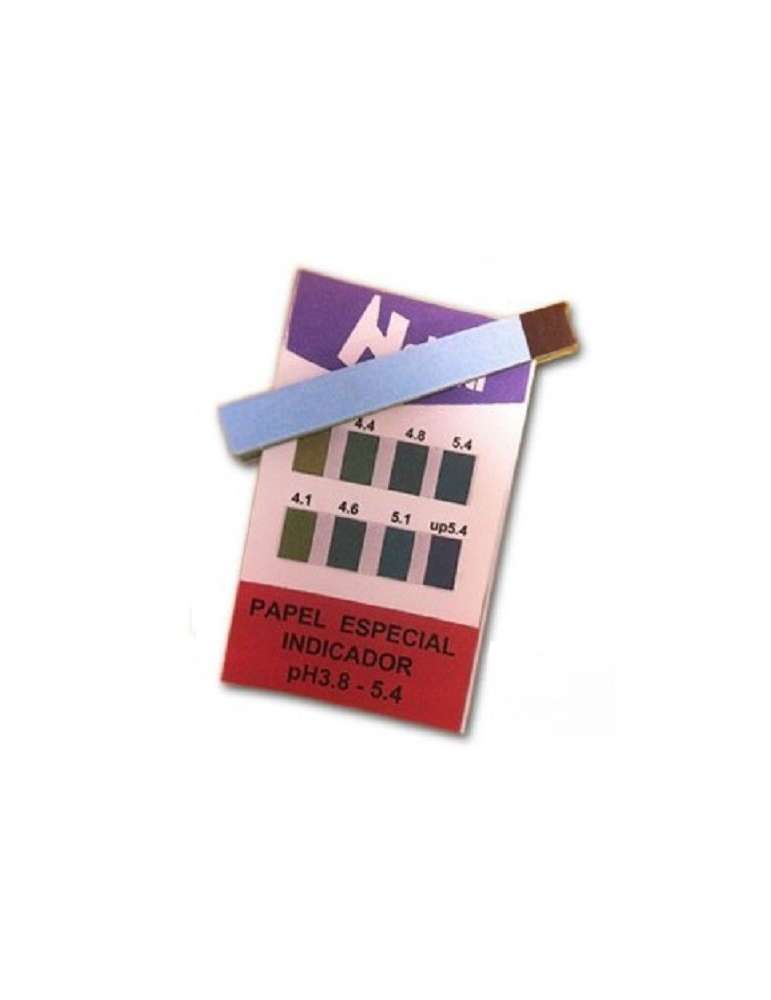 Tiras papel medición pH