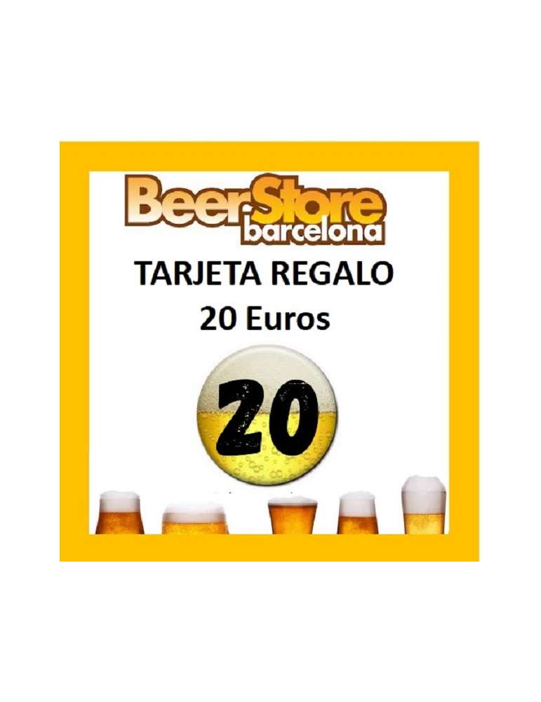 Tarjeta Regalo BeerStore 20 Euros