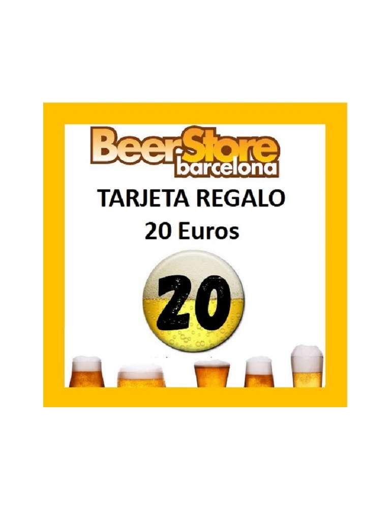 Tarjeta Regalo BeerStore 20 Euros