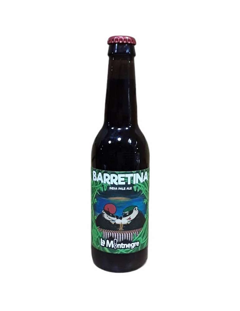 Cerveza Barretina IPA de La Montnegre
