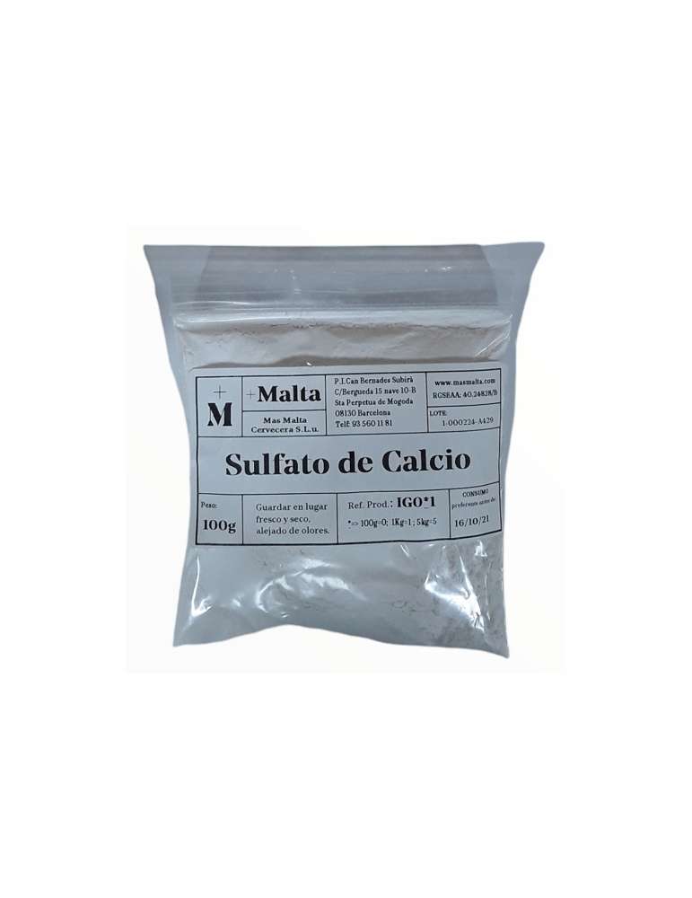 100 gr Sulfato de Calcio