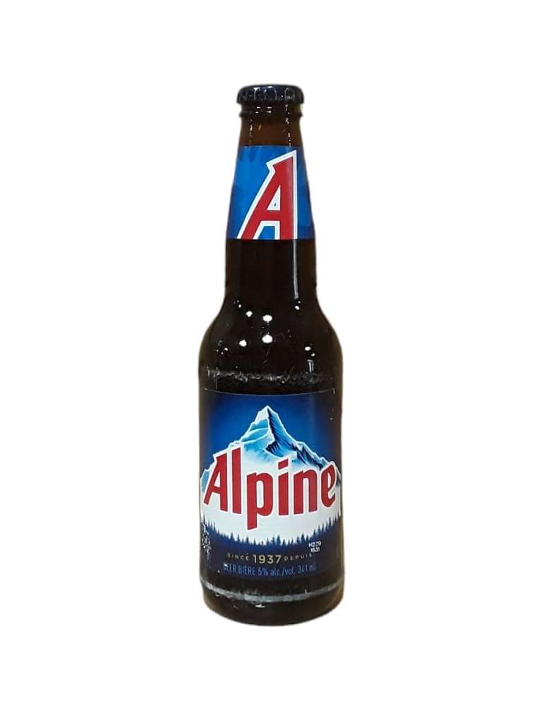 Cerveza canadiense Alpine Lager
