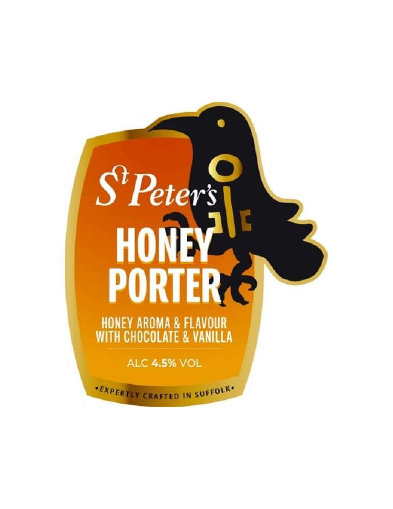 Etiqueta St. Peters Honey Porter 50cl
