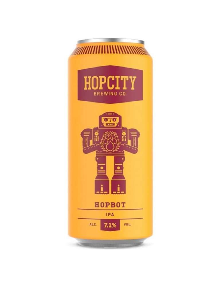 Cerveza Hopbot IPA Lata 47.3cl