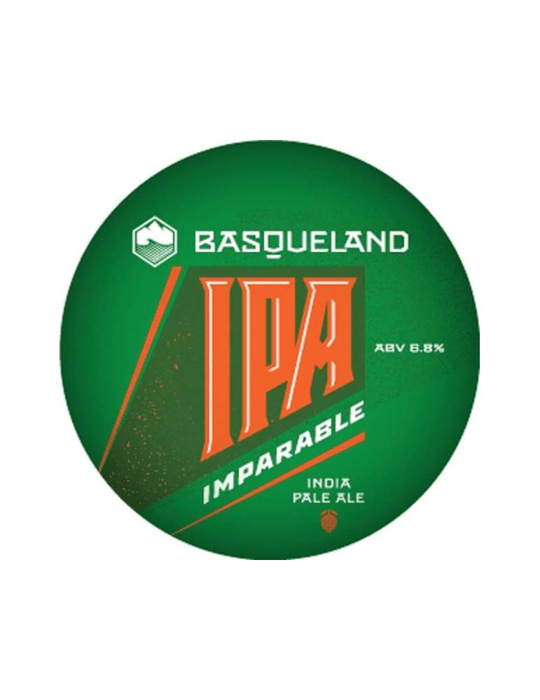 Etiqueta Basqueland Imparable IPA 44cl
