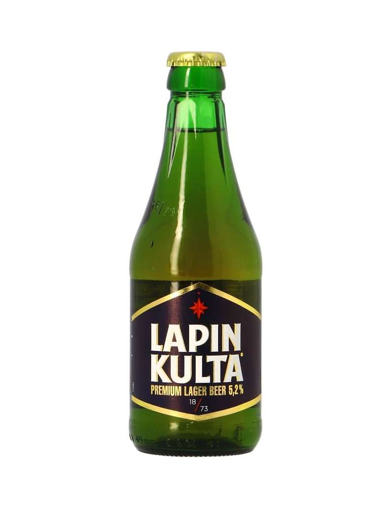 Cervesa Lapin Kulta Premium Lager Beer 33cl