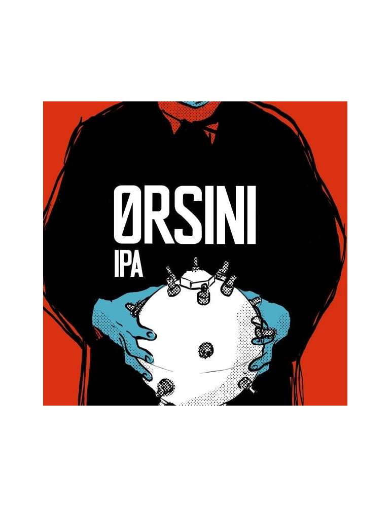 Etiqueta Cervesa Orsini IPA 44cl