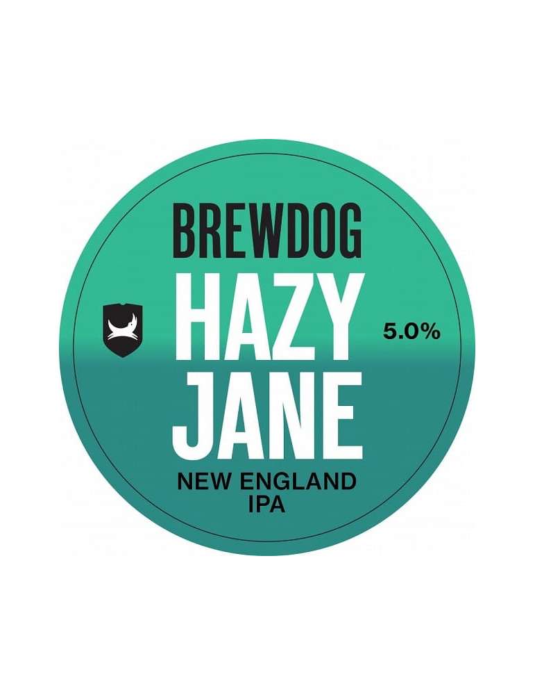 Etiqueta Cervesa BrewDog Hazy Jane