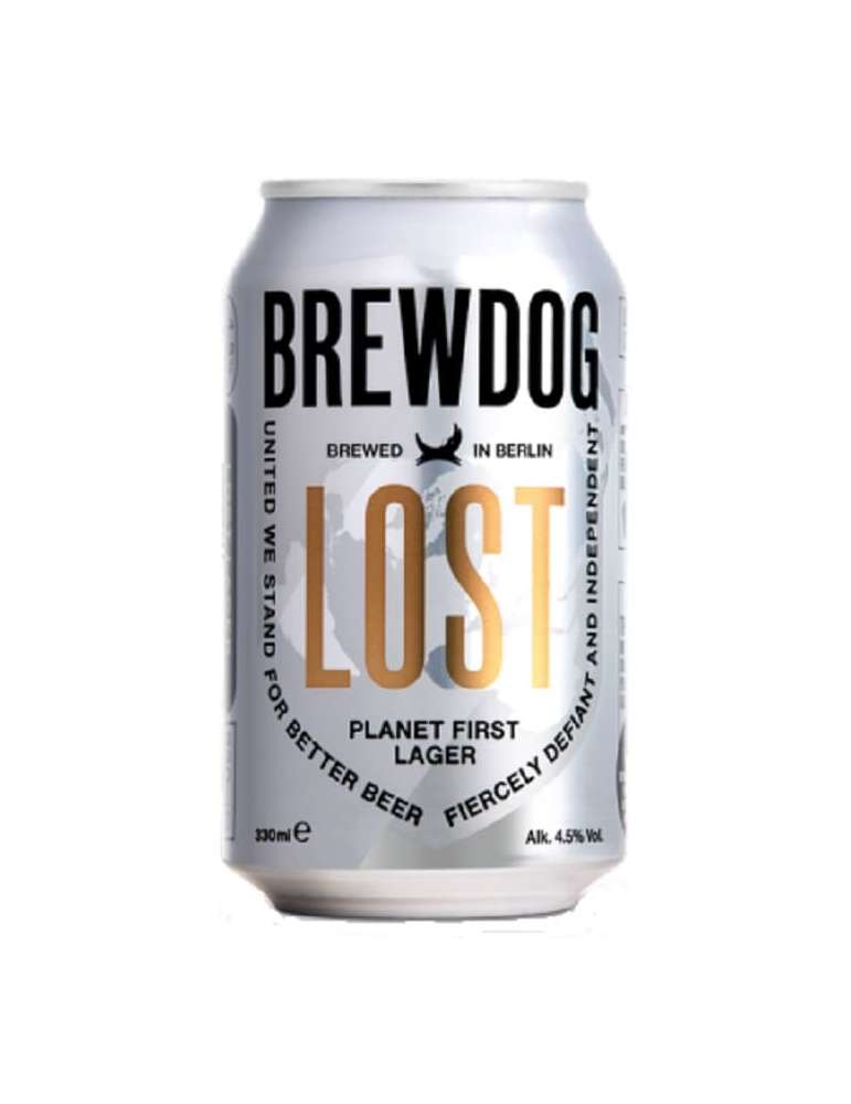BrewDog Lost Lager Lata 33cl