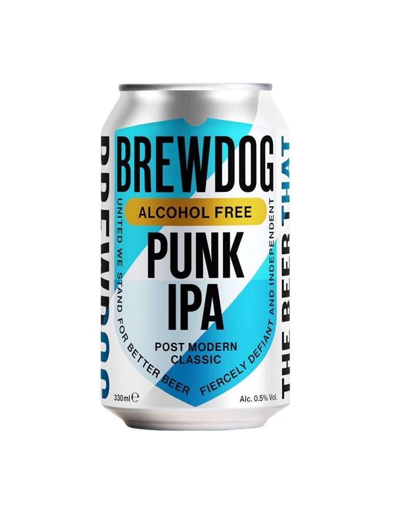 BrewDog Punk IPA Alcohol Free Lata 33cl